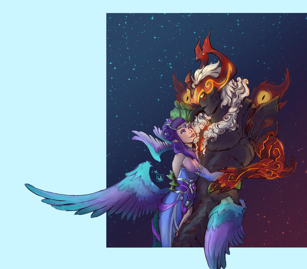 details : half body + lineart + colors + shading + extra-character